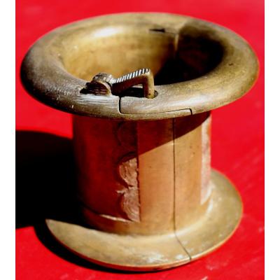 "african Bracelet Opening In Bronze"