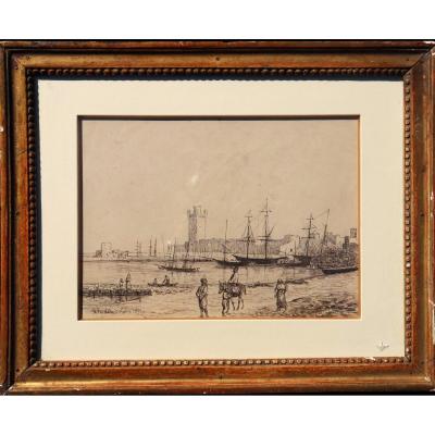 Achille Fouquier (1817-1895?) 8 : "rhodes 1855"