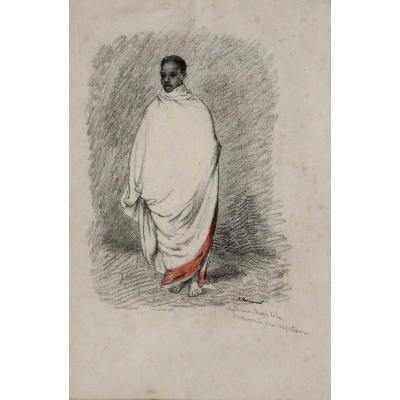 Achille Fouquier (1817-1895?) 18: "abyssinian Drape In The Most Respectful Way"