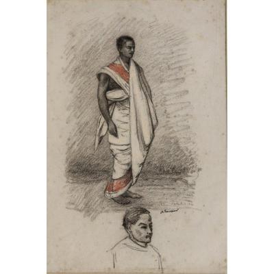 Achille Fouquier (1817-1895?) 19: "costume d'Abyssinien"