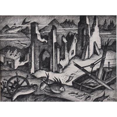 Raymond Dierickx: "the Englouti Village"