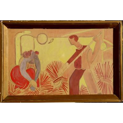 Marcel Burtin : "the Harvesters / The Sailors"