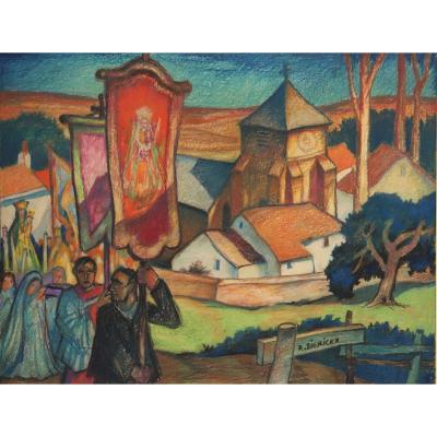 Raymond Dierickx : "the Start Of The Procession"
