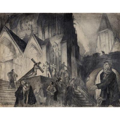 Raymond Dierickx: "way Of Cross With Blind"