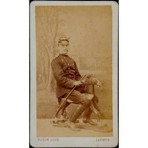 Victor Coue : "photo Of A Saumur Rider"