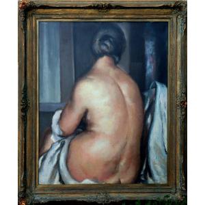 Gustave Astoy : "back Nude"