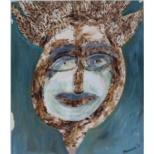 Maurice (xxth) IX : "the Face-plume 1975"