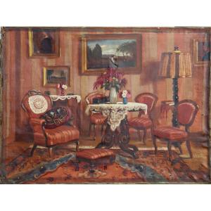 Czene Janos Apatfalv I: "hungarian Interior"