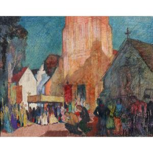 Raymond Dierickx : "procession To The Sunny Cathedral"