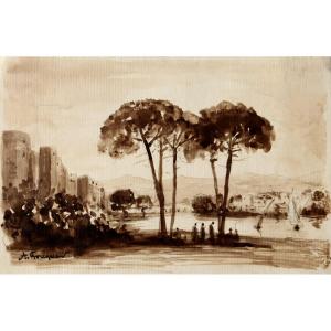 Achille Fouquier II : "in The Shadow Of The Pines"