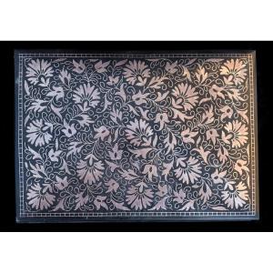 Silver Damaskine "bidri" Box