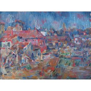 Robert Breitweiser : "expressionist Landscape 1926/27"