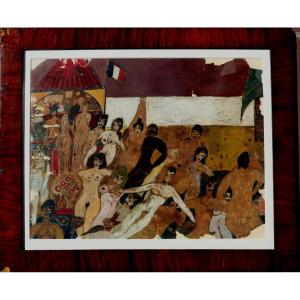 Maurice I : "what Am I Doing Here ?" Framed