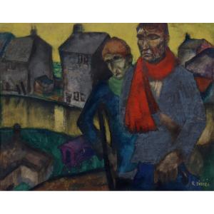 Raymond Dierickx : "evening Walk"