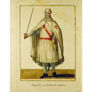 Mansuet - Critical And Apologetic History Of The Order Of The Knights Of The Temple. Guillot, 1789.