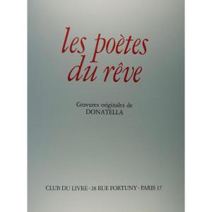 Anthology - The Dream Poets. Book Club, 1989. Original Engravings By Donatella.