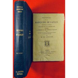 Caylus - Memories Of The Marquise De Caylus. Alphonse Lemerre, 1874.