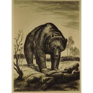 Aesope - The Fables Of Aesop Phrygian. At The Secretary's Emblem, 1951. Illustrated By Collot.