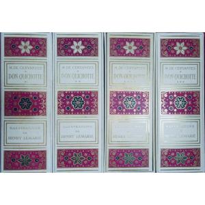 Cervantes - The Ingenious Hidalgo Don Quixote. Les Heures Claires, Illustrated By Lemarié.