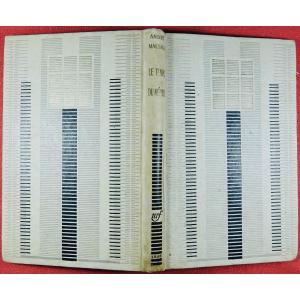 Malraux (andré) - The Time Of Contempt. Paris, éditions Gallimard, 1944, Cardboard Paul Bonnet.