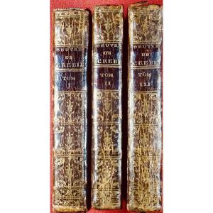 Crebillon - The Works Of Monsieur De Crébillon. Company Of Booksellers, 1749.