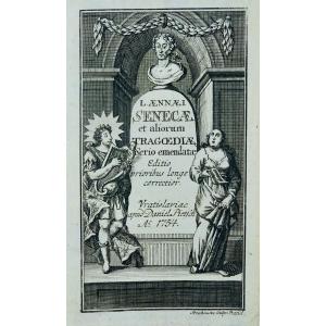 Senecae - L. Aennaei Senecae And Aliorum Tragoediae. Bratislava, Chez Daniel Pietsch, 1754.