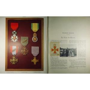 Christian-frogé - The War Crosses. Librairie De France, 1936 And In Vintage Cardboard.