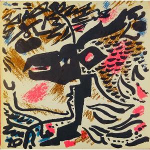 Gallery Louise Leiris - André Masson. Recent Paintings. 1968, Lithographed Cover.