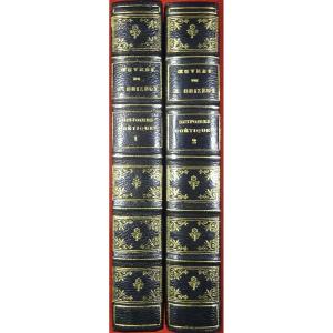 Brizeux - The Golden Flower. Poetic Stories I-ii-iii-iv. Cycle. Lemerre, Circa 1910, Well Bound