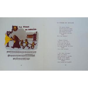 Guard Room Songs. From Montmartre To The Latin Quarter. Around 1920, Illustrated In Colors.