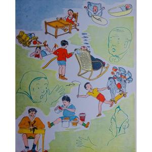Mauriac - The Funny. Hartmann Publisher, 1933, Illustrations By Charlety, Sent By Mauriac.