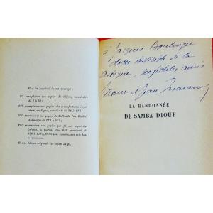 Tharaud (jérome And Jean) - Samba Diouf's Hike. Plon, 1939, Sent By The Author