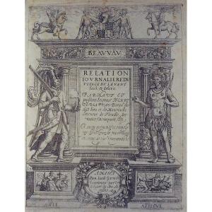 Beauvau (henry De) - Daily Account Of The Journey To The Levant. Printed By Garnich In 1619.