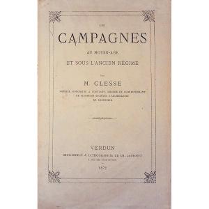 Clesse (m.) - The Countryside In The Middle Ages And Under The Old Regime. Verdun, Laurent, 1872