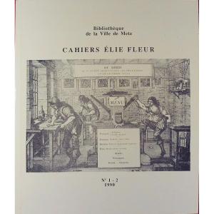 Elie Fleur Notebooks. Metz, Imprimerie Fort Moselle Metz, 1990-2004, 18 Paperback Volumes.