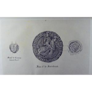 Dumont - History Of The Town And The Lords Of Commercy. Bar-le-duc, Numa Rolin, 1843.