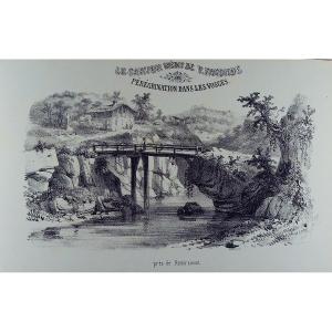 Fagonde (v.) - The Unpublished Carton Or Peregrination In The Vosges. Haguenthal, 1840, Cardboard.