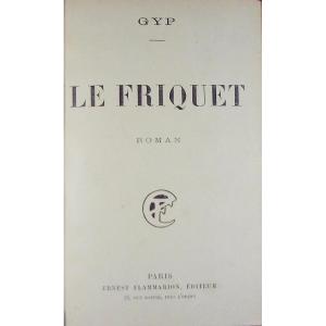 Gyp - Le Friquet. Flammarion, 1901, Full Purple Morocco Binding Signed Bézard, Gilded Head.