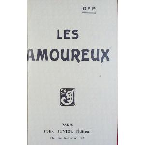 Gyp – Lovers. F. Juven, 1902, Full Purple Morocco Binding Signed Bézard, Gilded Head.