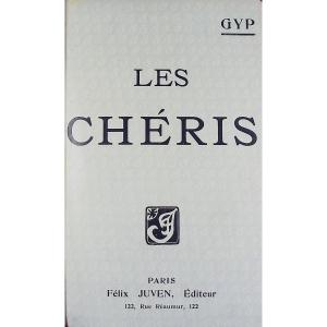 Gyp - The Darlings. Félix Juven, 1903, Full Purple Morocco Binding Signed Bézard, Gilded Head.
