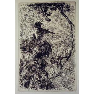 Lichtenberger (andré) - The Centaurs. Crès & Cie Et Berger, 1924, Illustrated By V. Prouvé.