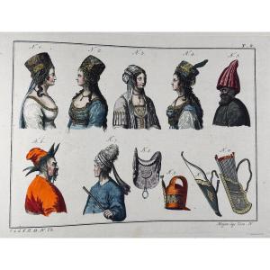 Spallart - Historical Table Of The Costumes, Customs And Usages Of The Principal Peoples. 1804.