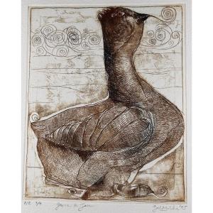 Galmiche (stéphane) - Kind Of Jar. At The Author's, 1995; 190/150 Mm, Printed In Aquatic.