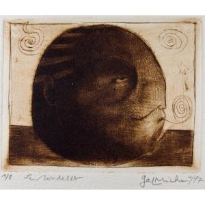 Galmiche (stéphane) - Le Rondelet. At The Author's, 1997; 75/100 Mm, Mixed Technique.