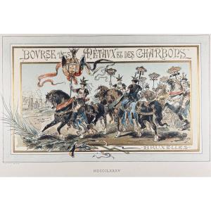Cattier (edmond) - Fiftieth Anniversary Of Belgian Railways. Historical Procession. Rozez, 1886.