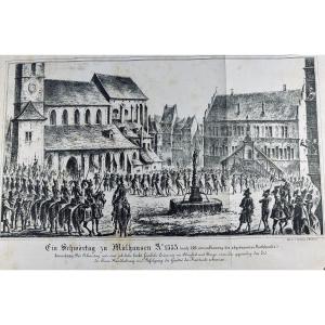 [mulhouse] Ehrsam (nikolaus) - Der Stadt Mülhausen Privilegirtes Bürgerbuch. Rissler, 1850.