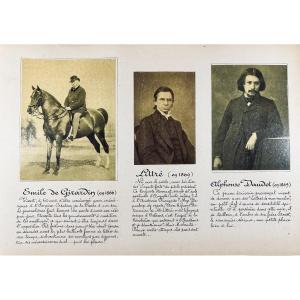Lizerolles - Dufrénoy - Devriès - In The Intimacy Of Illustrious Figures 1845-1950. 1951.