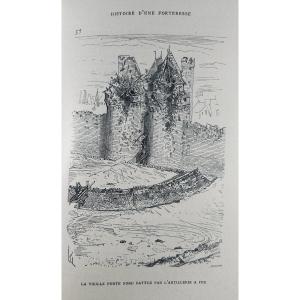 Viollet-le-duc - History Of A Fortress. Hetzel, Circa 1885, Binding Signed Tiessen.