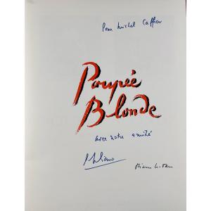 Modiano (patrick), Le-tan (pierre) - Blonde Doll. Pol, 1983, Letters From Both Authors.
