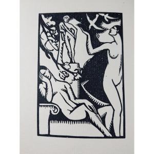 Tinan (jean De) - A Document On The Impotence Of Love. 1920. Illustrations By Picard Le Doux.